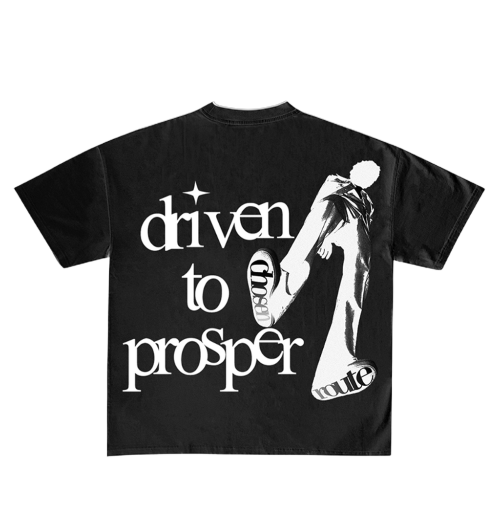 Black CR Cropped Tee