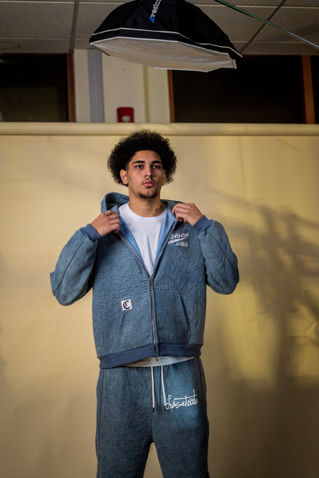 Light Blue CR Hoodie