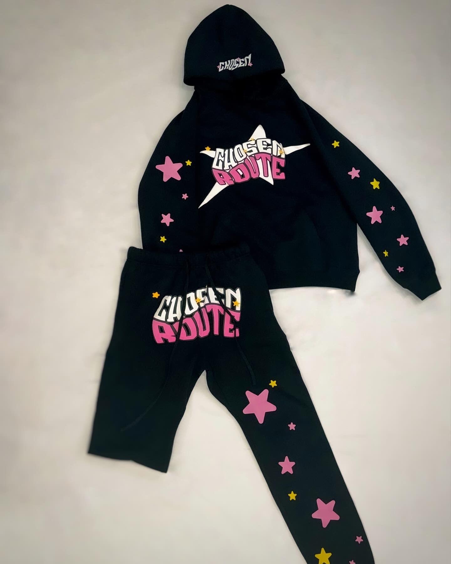 Black & Pink Hoodie