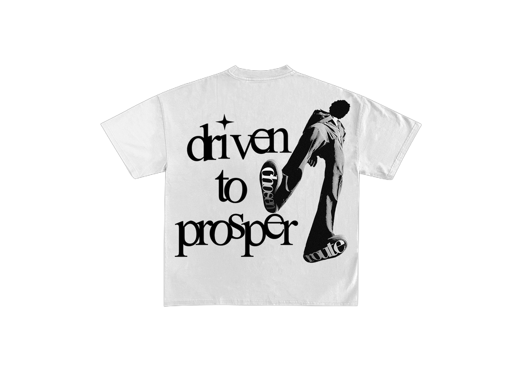 White CR Cropped Tee